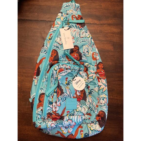 Disney Vera Bradley Moana tropical Sling backpack NWT main image 4